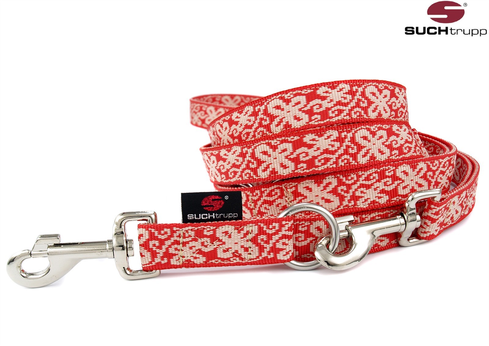 SUCHtrupp® Hundeleine HAPPY 2,5 m verstellbar – verschiedene Farben