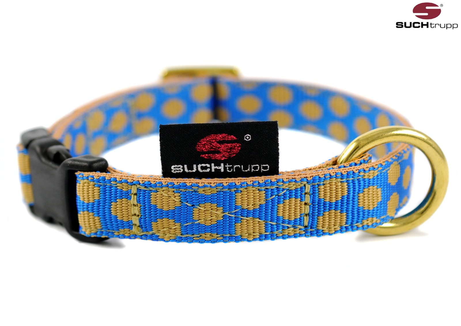 SUCHtrupp® Hundehalsband “DOTS " | verschiedene Farben und Größen