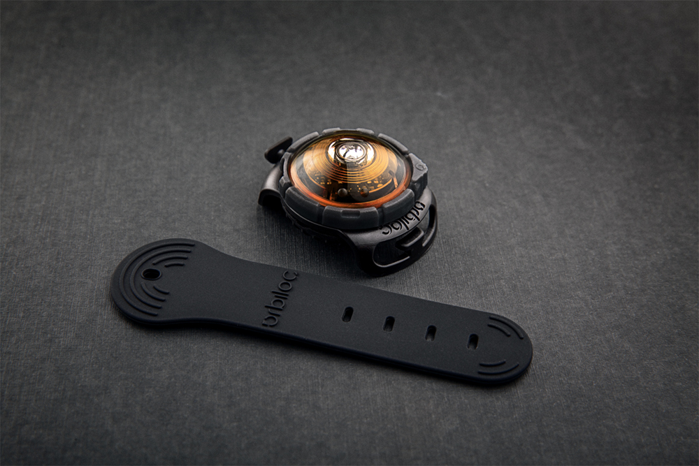 Orbiloc K9 Active Pack – LED-Sicherheitslicht für Hund und Hundesportler, Amber & Dark