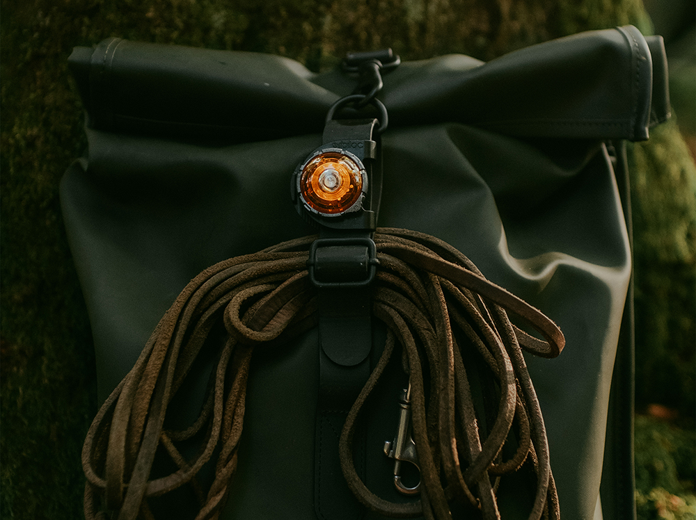 Orbiloc Clip – Befestigung für Orbiloc Sicherheitsleuchten an Kleidung und Ausrüstung