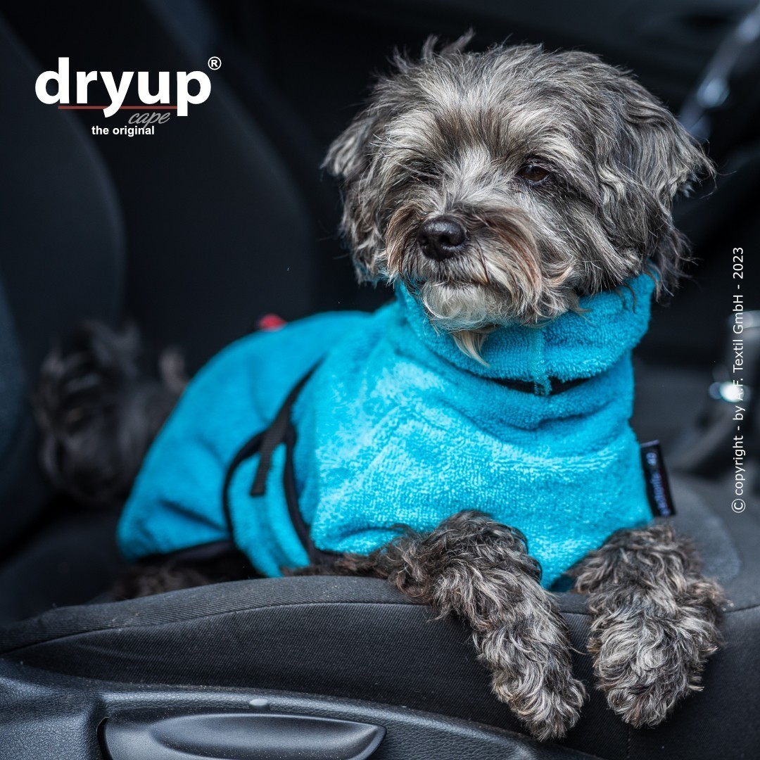 dryup® Cape Mini - Bademantel für Hunde - verschiedene Farben und Größen