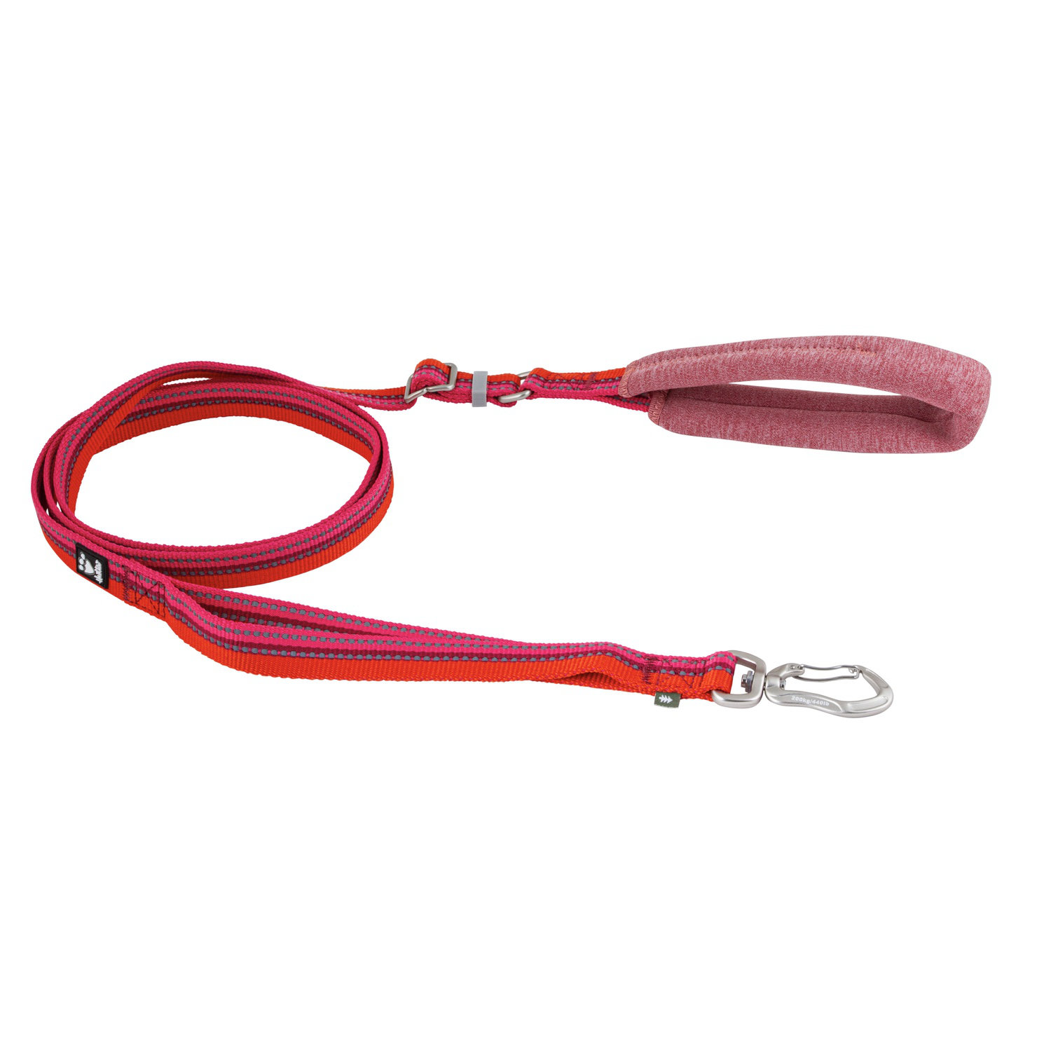 Hurtta Hundeleine Adjustable Leash 1,8 m – rosehip