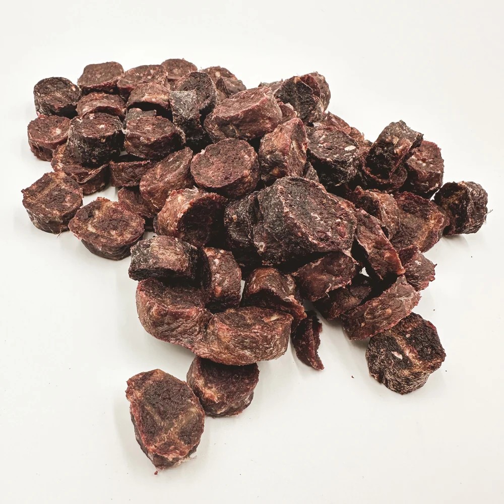 BALF luftgetrocknete Trainingsleckerlies - 98% Fleisch, 2% Gemüse - 100g