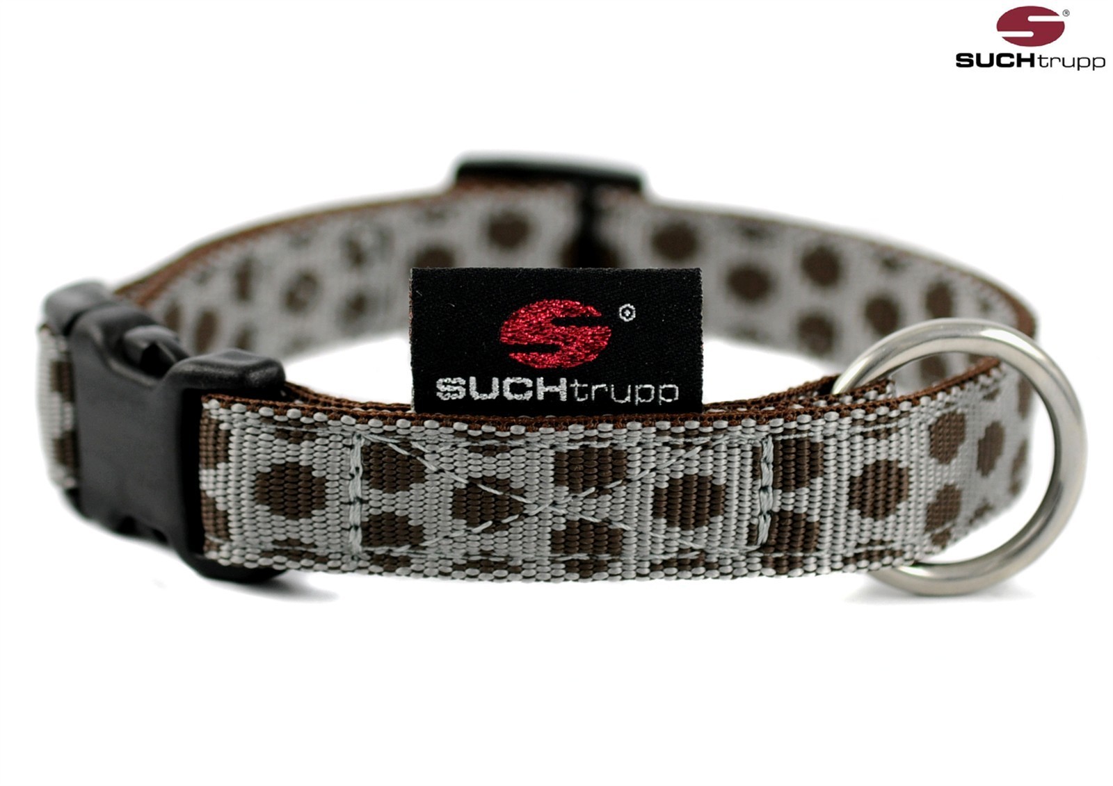 SUCHtrupp® Hundehalsband “DOTS " - verschiedene Farben und Größen