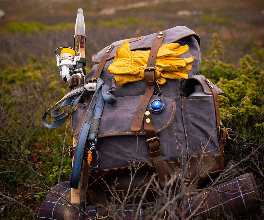 Orbiloc Carabiner – Karabiner-Befestigung für Orbiloc Leuchten an Rucksack, Leine und Geschirr