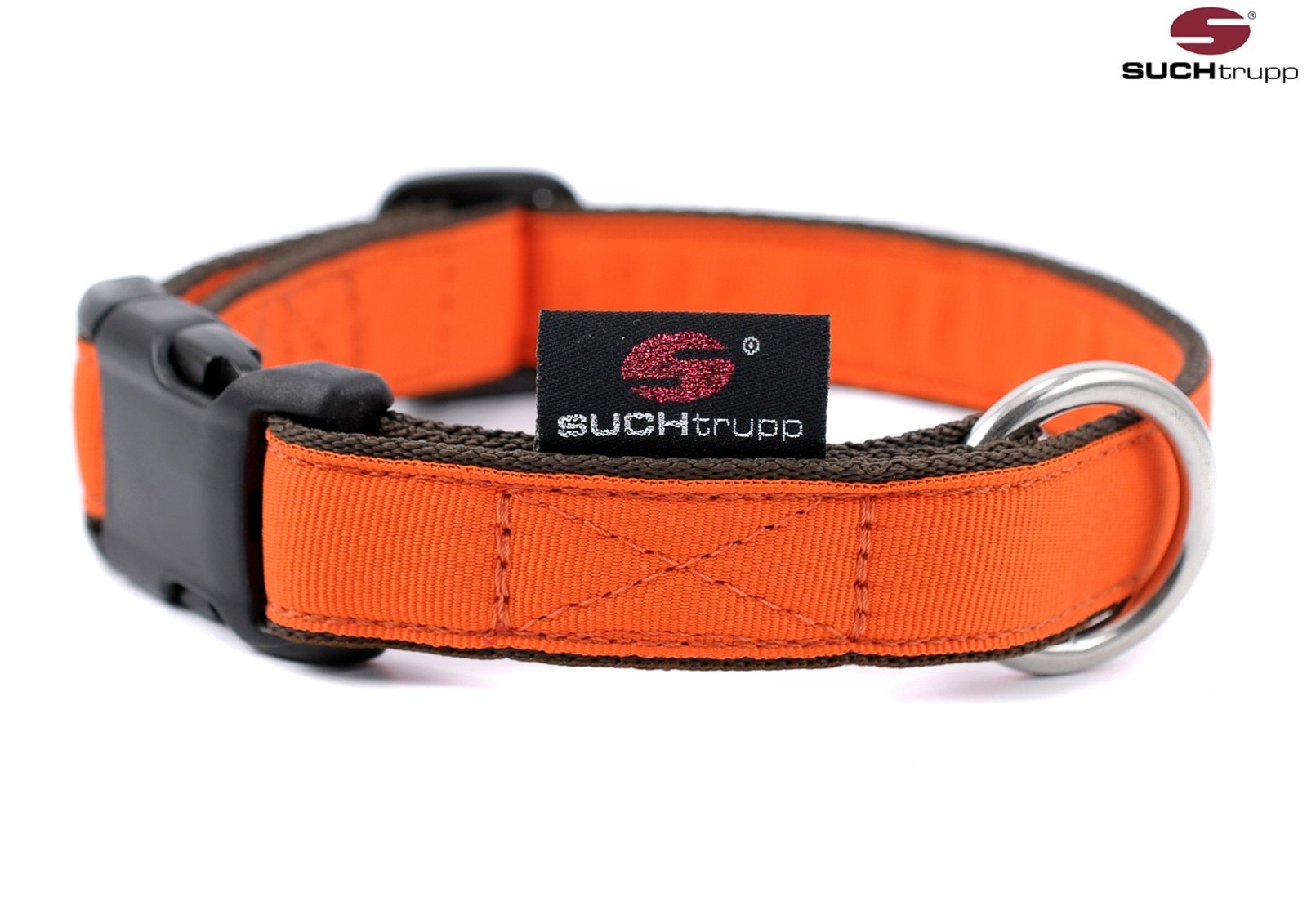 SUCHtrupp® Klick-Hundehalsband PURE – elf Farben, drei Größen