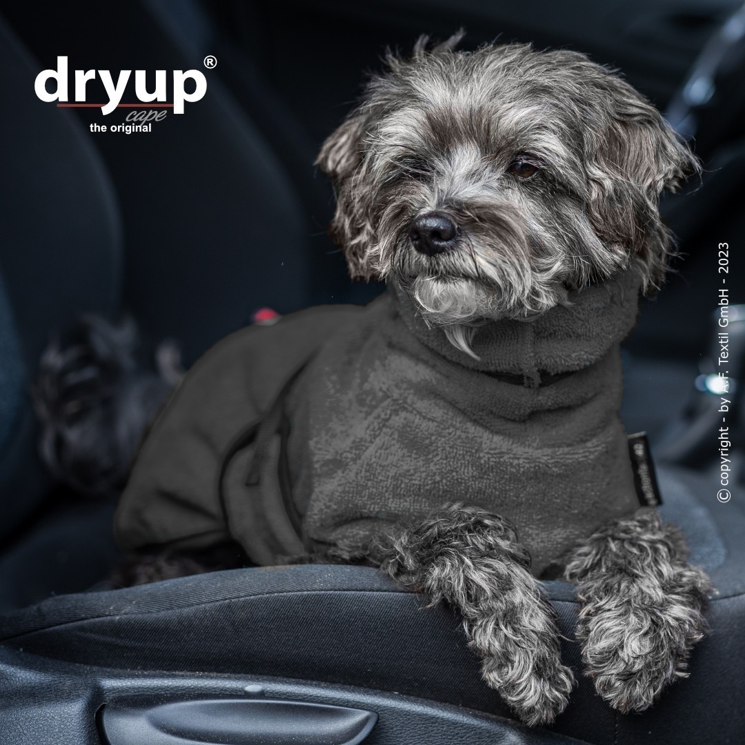 dryup® Cape Mini - Bademantel für Hunde - verschiedene Farben und Größen