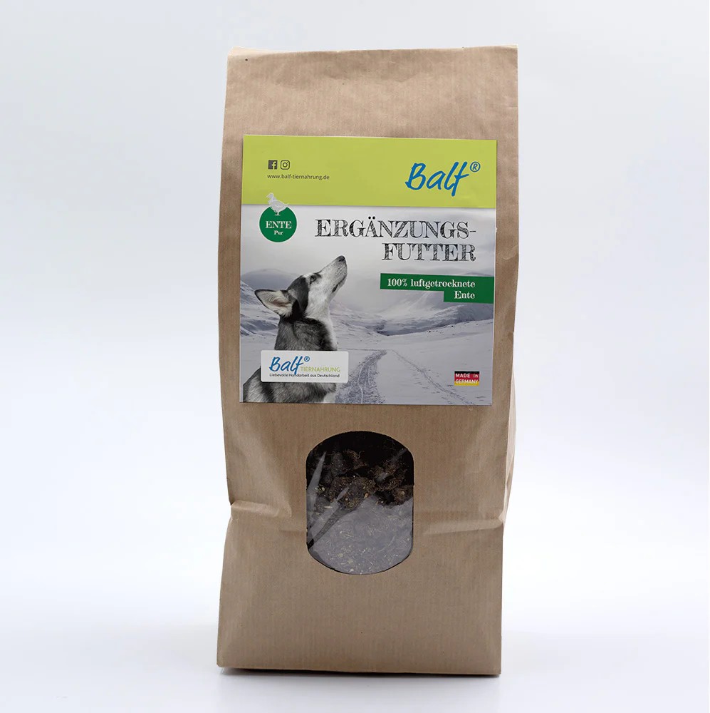 BALF® Trockenfleisch Ente Pur – 100 % luftgetrocknetes Entenfleisch