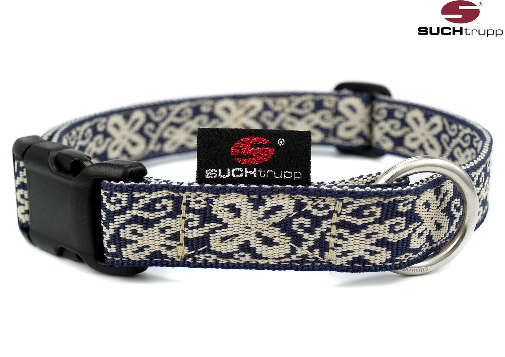 SUCHtrupp® Schlupfhalsband HAPPY - Hundehalsbänder in S und M