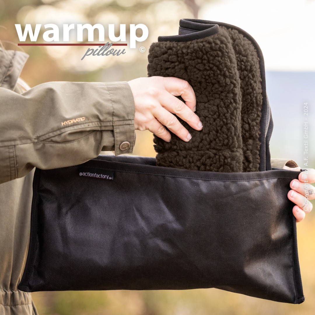 Warmup® Pillow | braun| 50x35cm