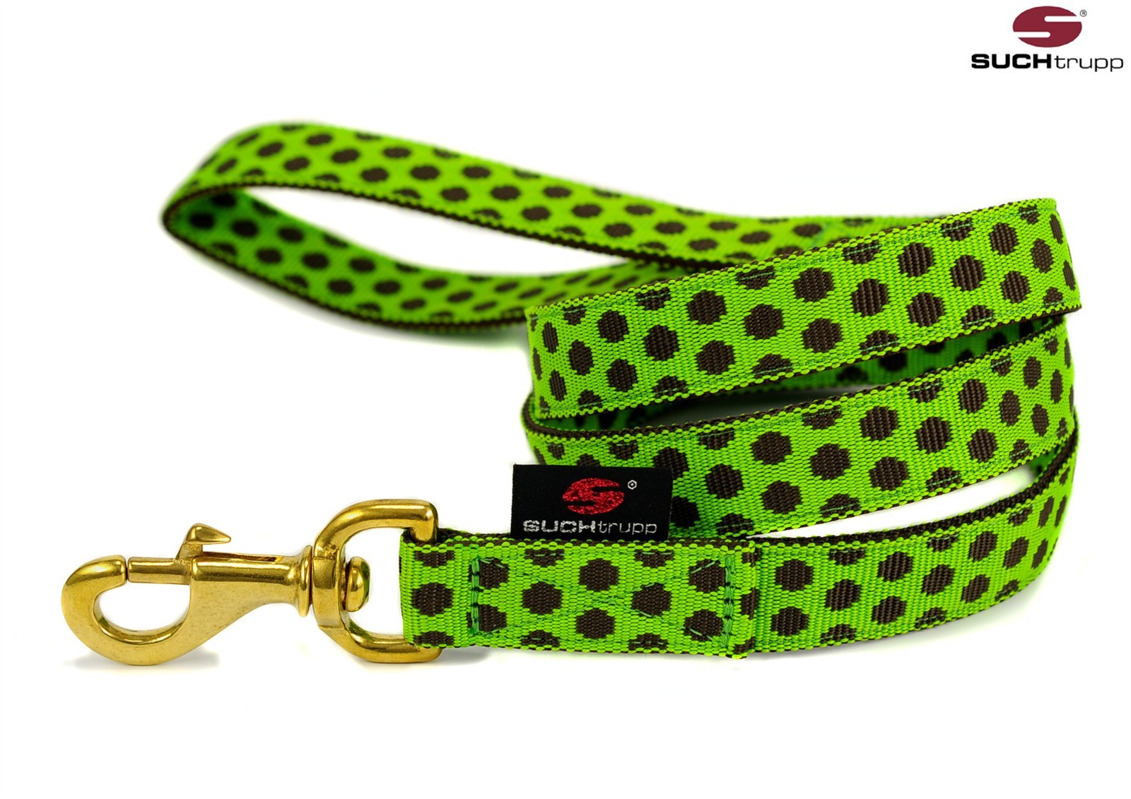 SUCHtrupp® Hundeleine DOTS 3 m - verschiedene Farben und Breiten