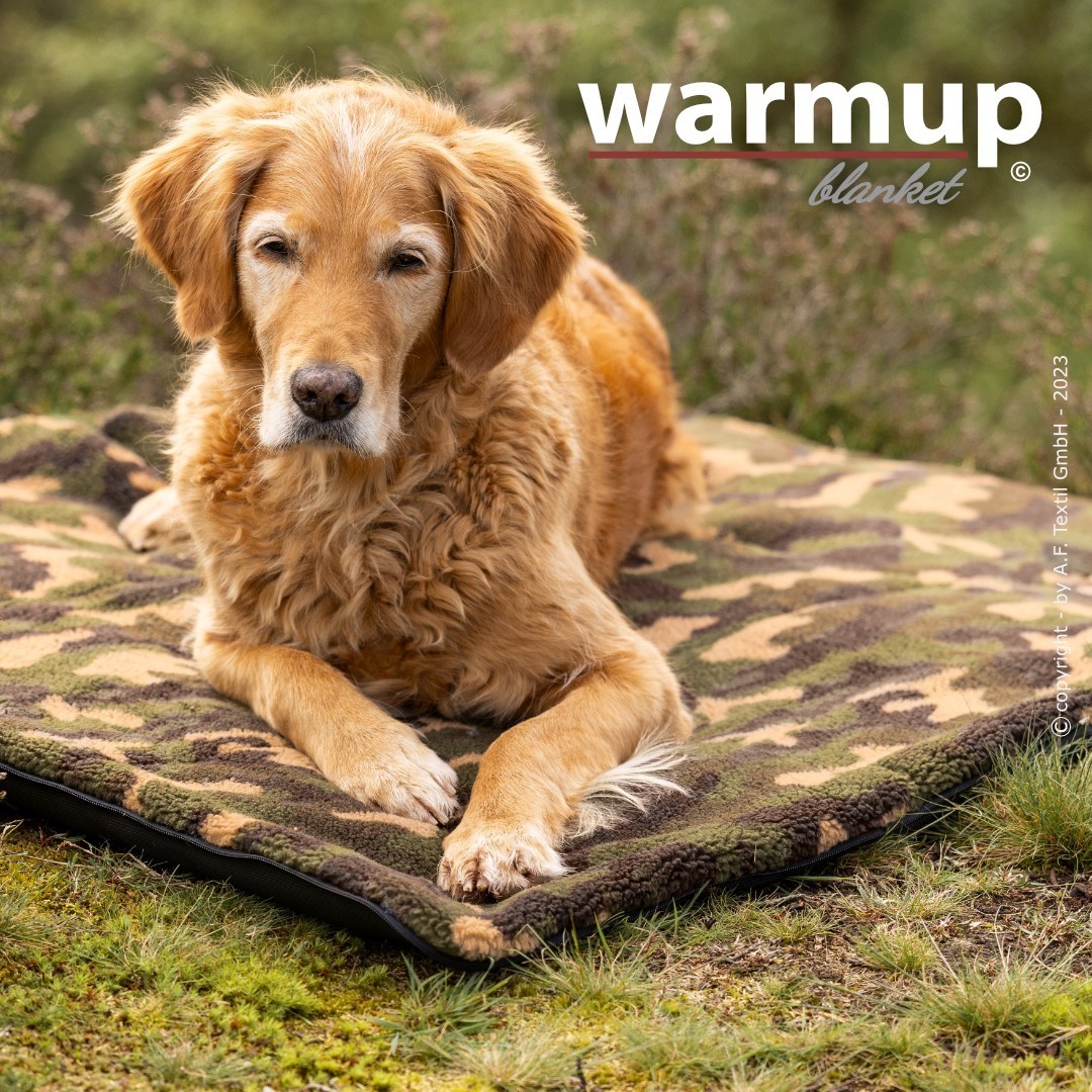 Warmup® Blanket - Neopren-Decke mit Lammfelloptik