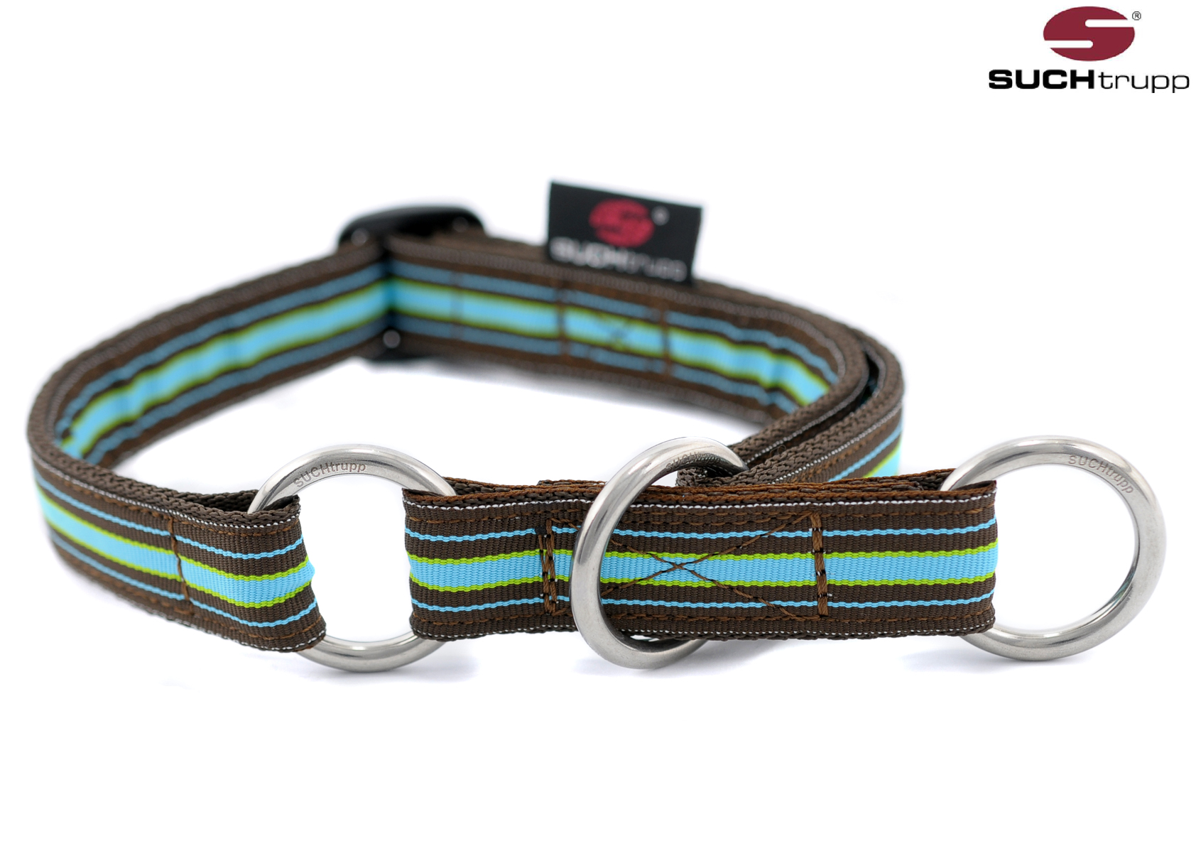 SUCHtrupp® Schlupfhalsband CHOCOLATE – verschiedene Farben und Größen