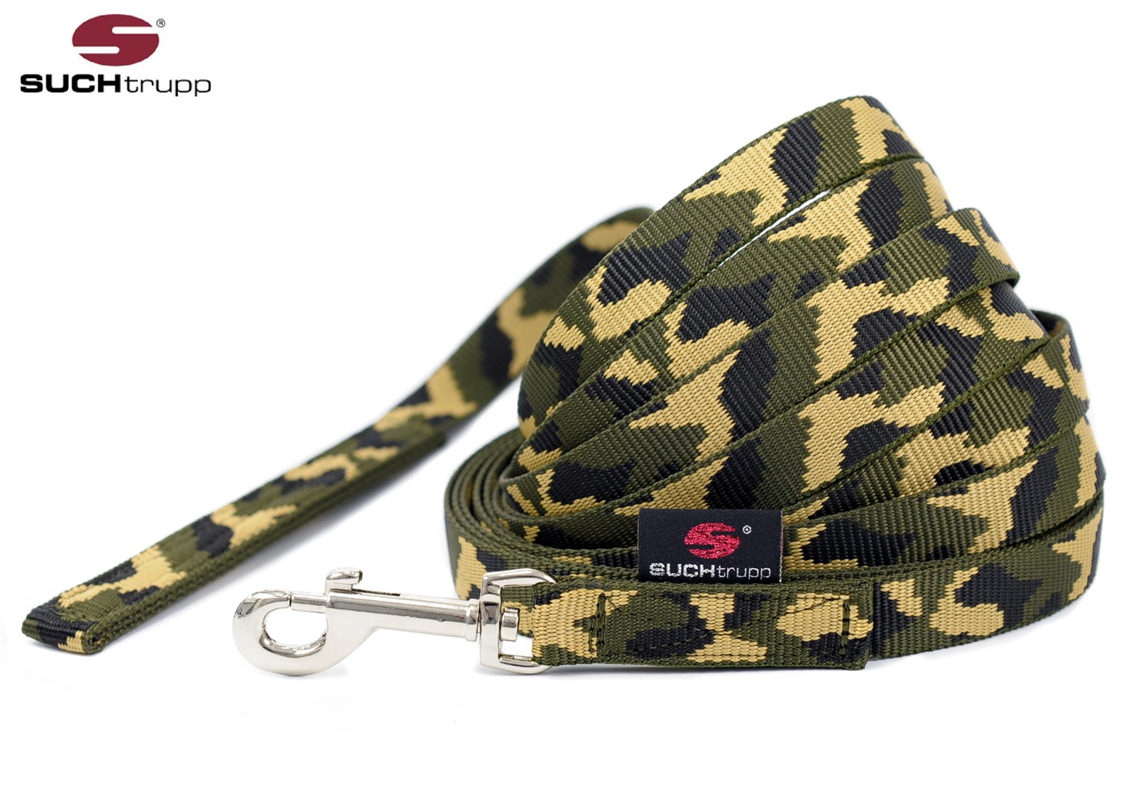 SUCHtrupp® Schleppleine JUNGLE 6 m – camouflage