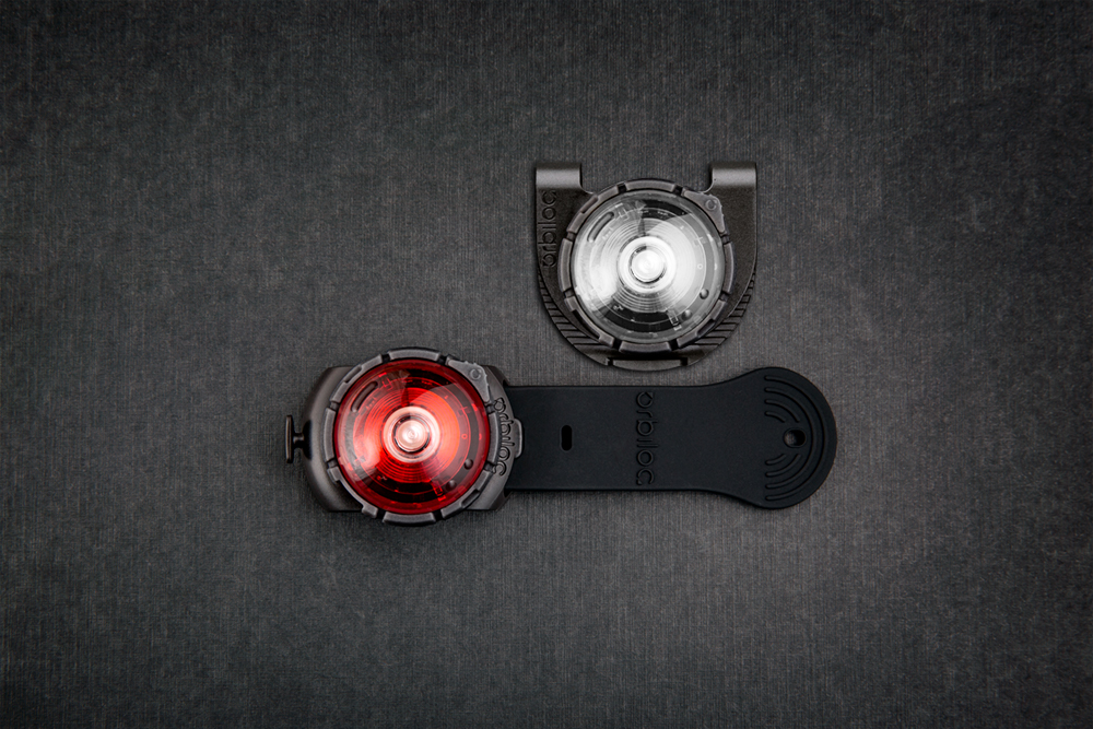 Orbiloc TWIN Pack HUND – LED-Sicherheitslicht Rot & Weiß für Hund und Halter