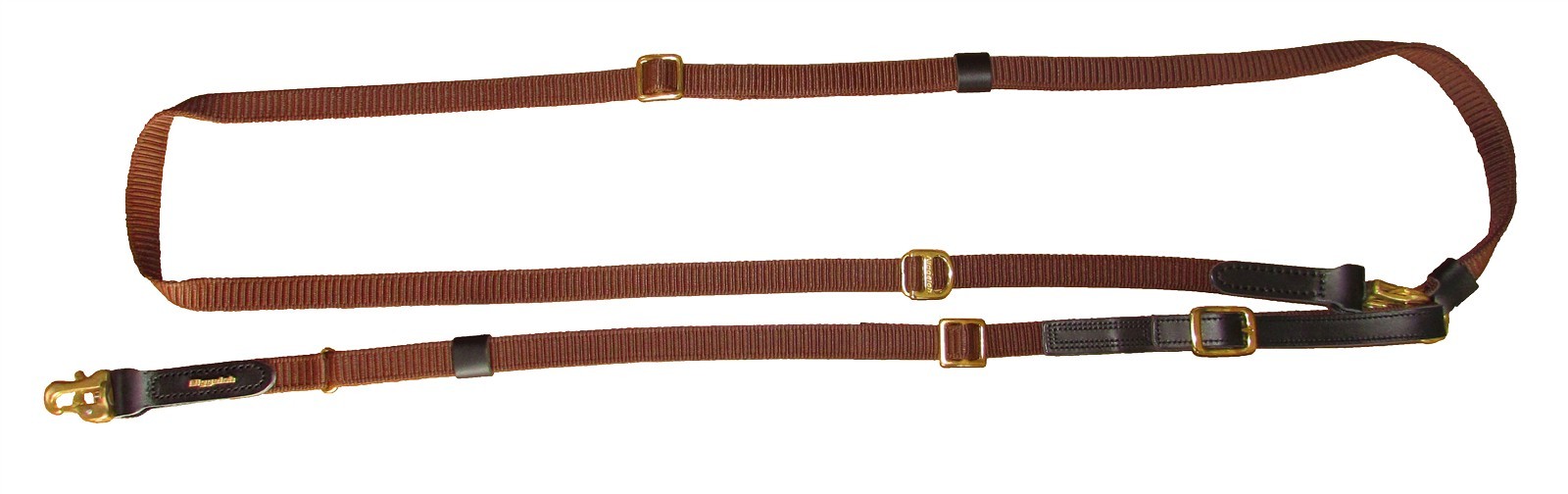 Niggeloh Umhängeleine 2 in 1 – Führleine & Umhängeleine in einem, braun