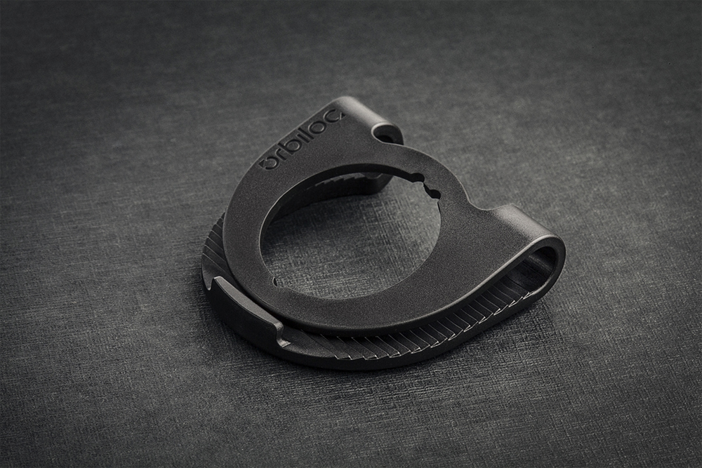 Orbiloc Clip – Befestigung für Orbiloc Sicherheitsleuchten an Kleidung und Ausrüstung