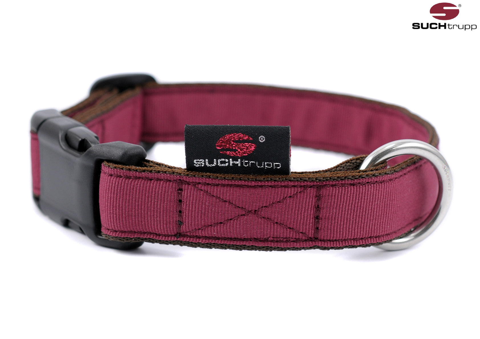 SUCHtrupp® Klick-Hundehalsband PURE – elf Farben, drei Größen