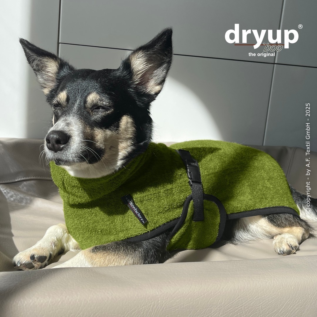 dryup® Cape Bamboo Mini - Bademantel für Hunde - verschiedene Farben und Größen