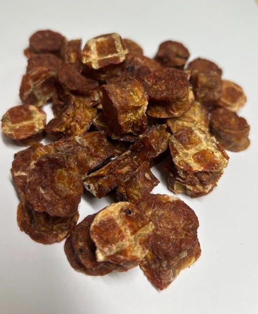 BALF luftgetrocknete Trainingsleckerlies - 98% Fleisch, 2% Gemüse - 100g – Pute