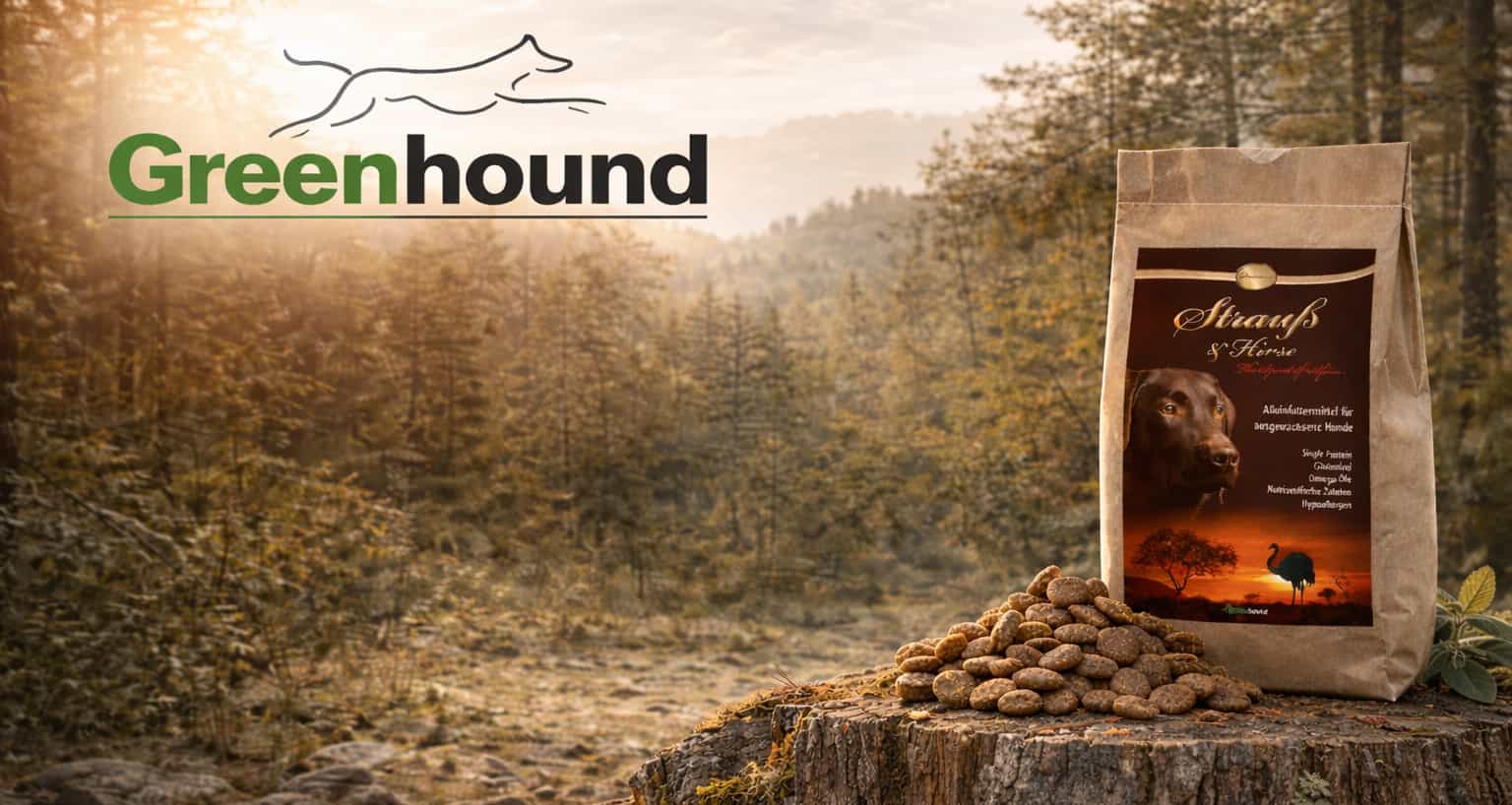 Greenhound – natürliches Hundefutter für aktive Hunde