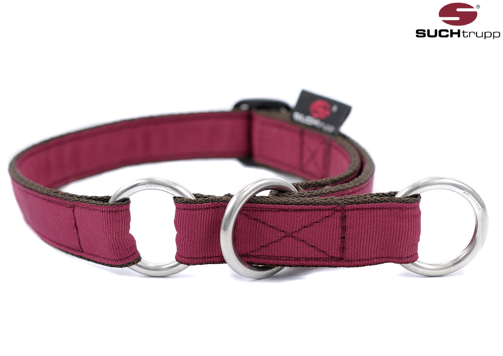 SUCHtrupp® Schlupfhalsband PURE – elf Farben, drei Größen