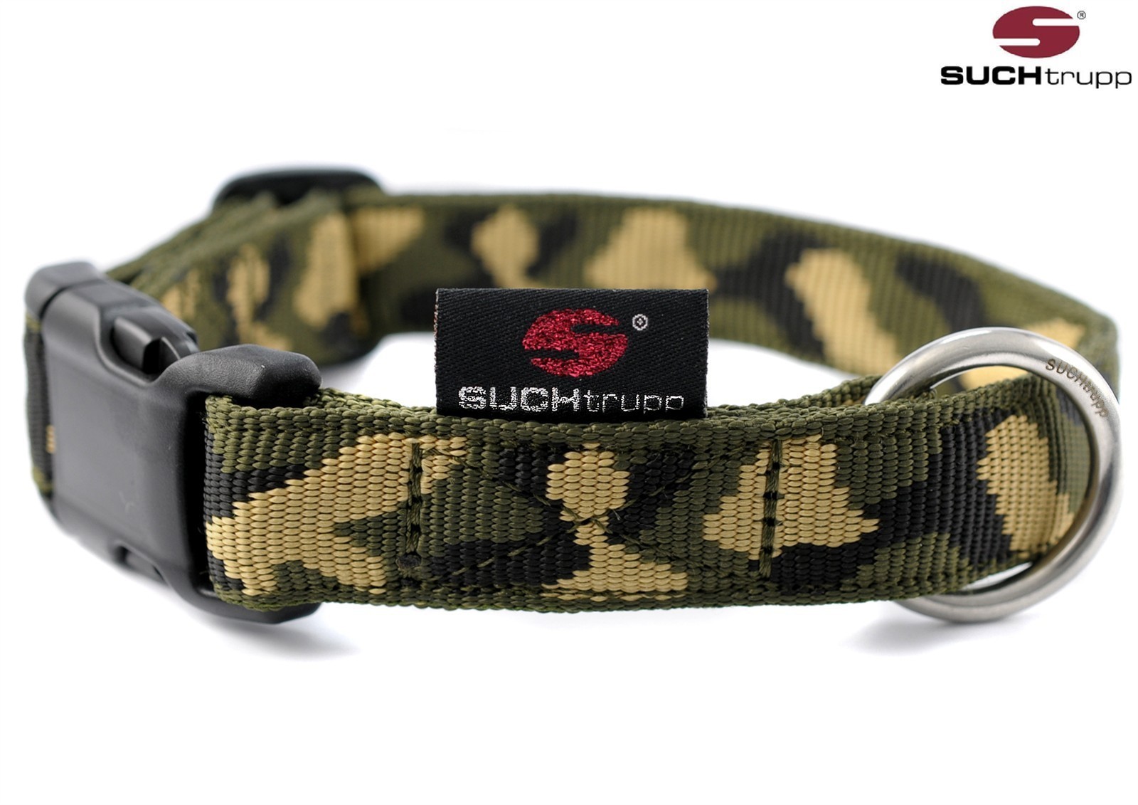 SUCHtrupp® Klick-Hundehalsband JUNGLE – verschiedene Größen