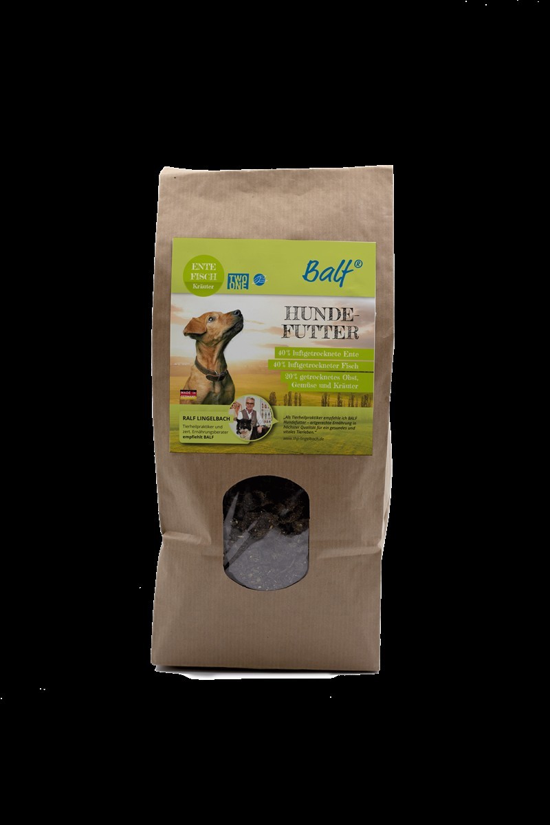 BALF® TwoinOne Ente & Fisch mit Kräutern – Luftgetrocknetes Hundefutter